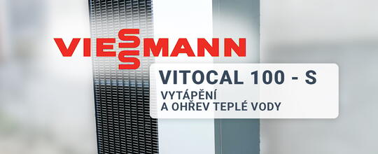 Tepelné čerpadlo Viessmann Vitocal 100-S / 8kW: vykurovanie a ohrev teplej vody