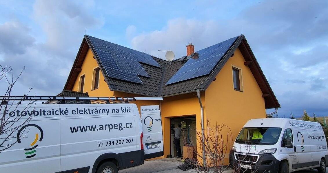 Elektrárna o výkonu 7,2 kWp