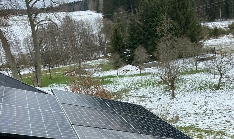 Reference: Fotovoltaická elektrárna s baterií a Wallboxem - Petrkov 