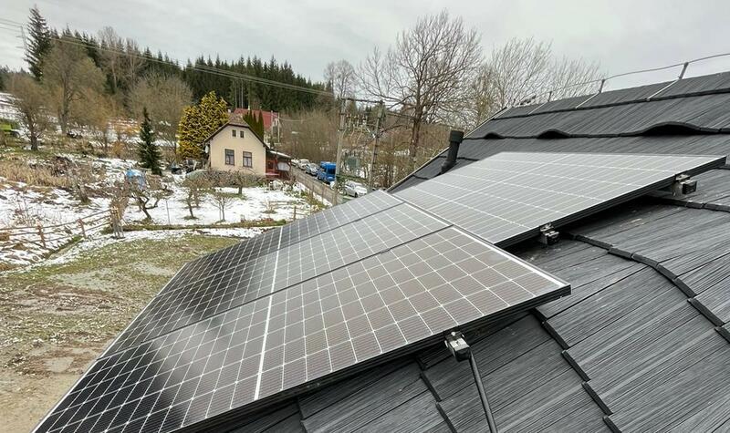 Reference: Fotovoltaická elektrárna s baterií a Wallboxem - Petrkov 