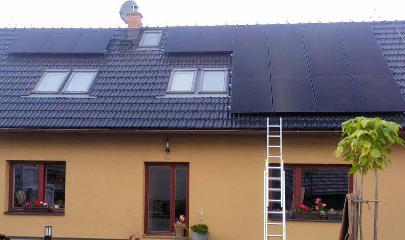 Reference: Fotovoltaika s možností ukládání vyrobené energie do baterií - Kozlovice