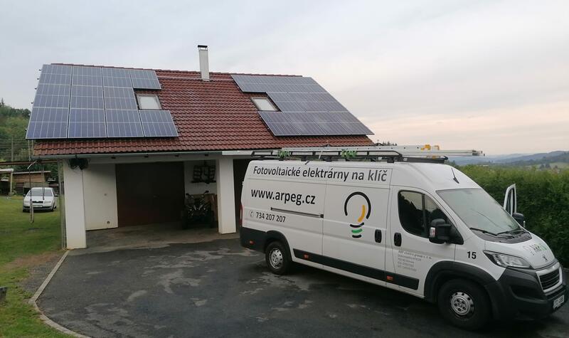 Reference: FVE s bateriemi a vyřízením dotace Nová zelená úsporám - Věckovice 
