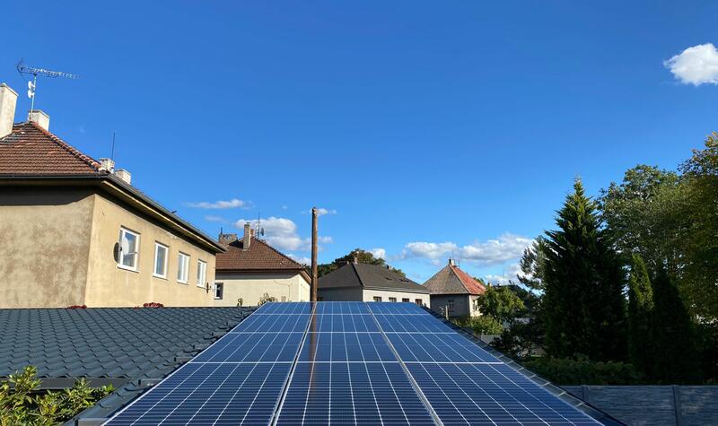 Reference: FVE s instalací bateriového úložiště a vyřízením dotace - Chomutov 