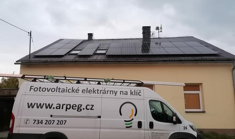 Reference: Solární elektrárna s ukládáním vyrobené energie do baterií, instalovaná v Třinci 