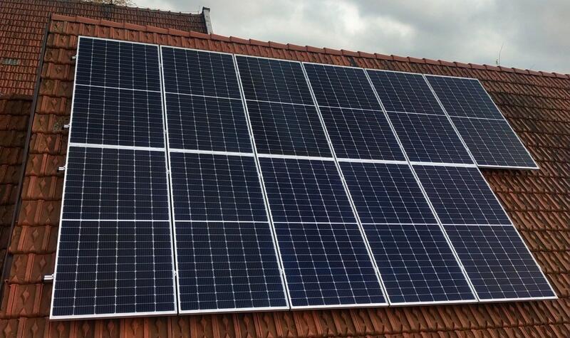 Reference: Fotovoltaická elektrárna s instalací bateriového systému - Rousměrov 