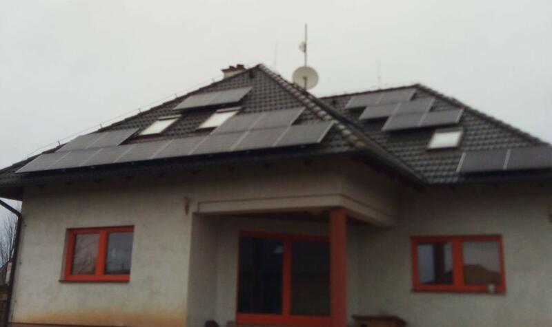 Reference: Fotovoltaická elektrárna s bateriovým úložištěm o kapacitě 14,2 kWh - Slapy 
