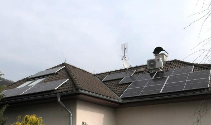 Reference: Solární elektrárna s výkonem 5,39 kWp instalovaná v Berouně 