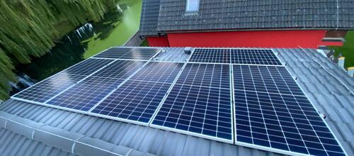 Reference Fotovoltaická elektrárna na míru s vyřízením dotace NZÚ - Luštěnice 
