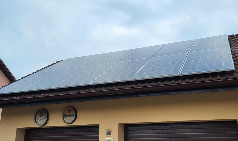 Reference: Fotovoltaická elektrárna s vyřízením dotace NZÚ - Hradištko-Rajchardov