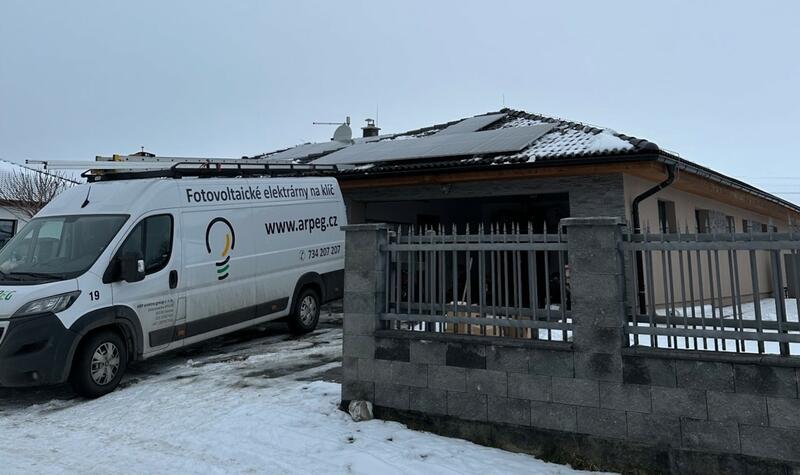 Reference: Instalace fotovoltaiky v Ústeckém kraji - Podbořany-Hlubany