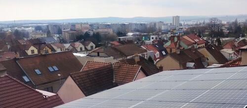 Reference Instalace fotovoltaické elektrárny na plechovou střechu - Brno-Slatina 