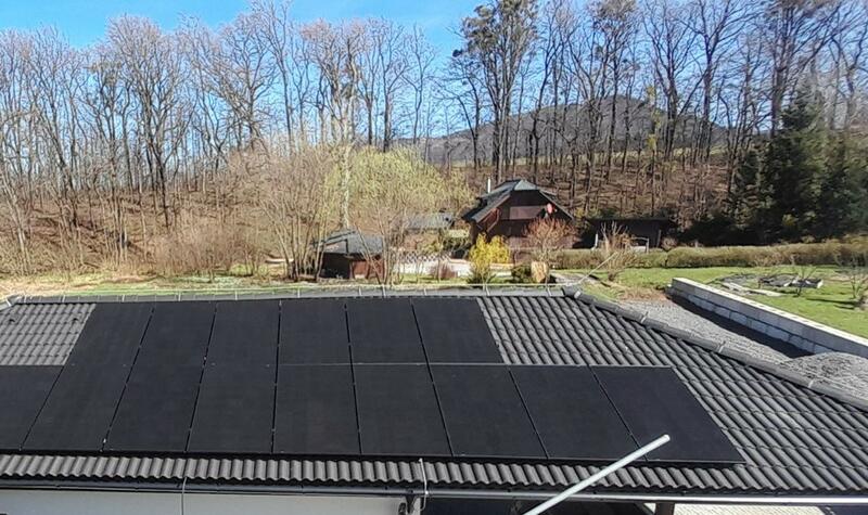 Reference: FVE na míru s výkonem 9,84 kWp a využitím baterií - Frenštát pod Radhoštěm 