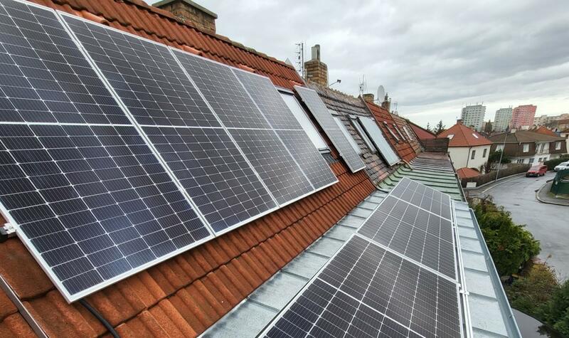 Reference: Instalace fotovoltaiky s výkonem 3,6 kWp - Praha-Záběhlice