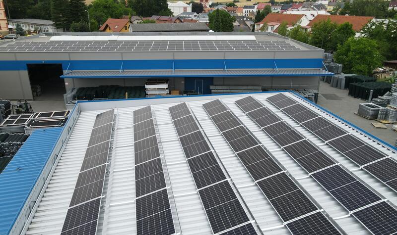 Reference: Fotovoltaická elektrárna instalovaná ve Vamberku