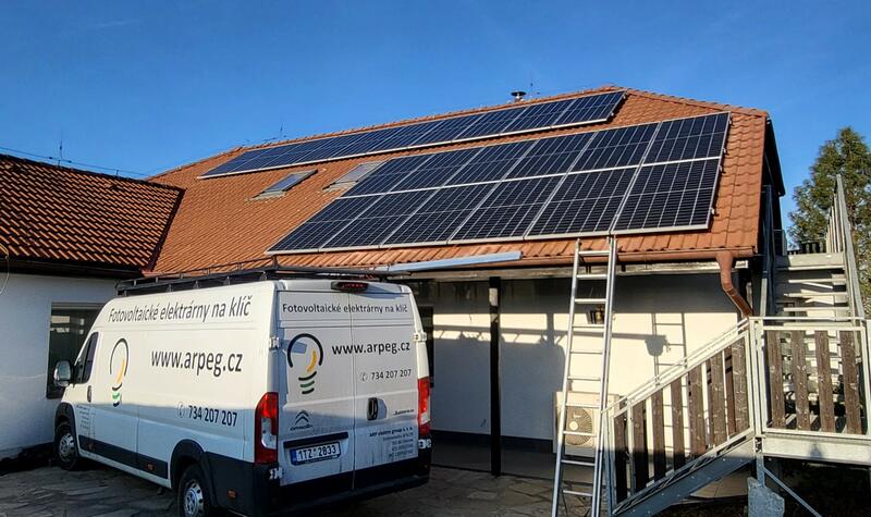 Reference: Fotovoltaická elektrárna na míru - Říčany-Radošovice 