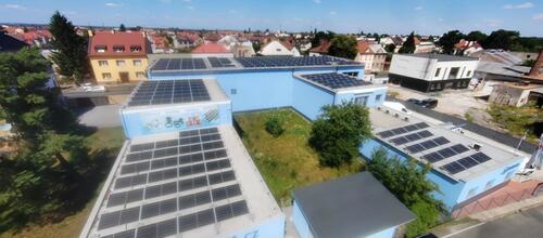 Reference FVE s výkonem 99,9 kWp instalovaná v Nymburku