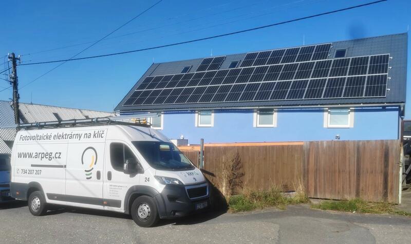 Reference: Fotovoltaická elektrárna na klíč, instalovaná v Zubří