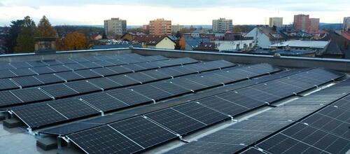 Reference Fotovoltaická elektrárna s výkonem 83 kWp - Ostrava-Mariánské Hory