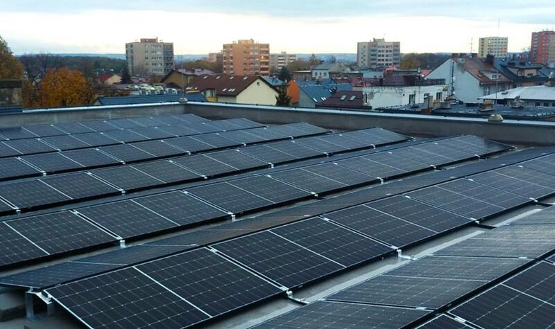 Reference: Fotovoltaická elektrárna s výkonem 83 kWp - Ostrava-Mariánské Hory