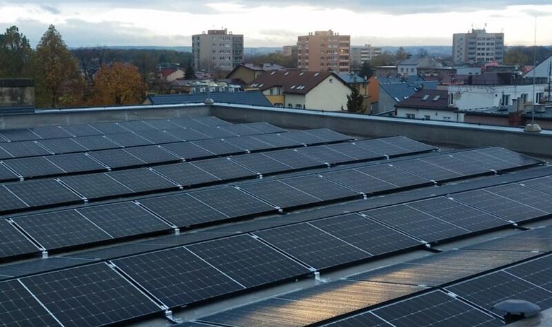 Reference: Fotovoltaická elektrárna s výkonem 83 kWp - Ostrava-Mariánské Hory