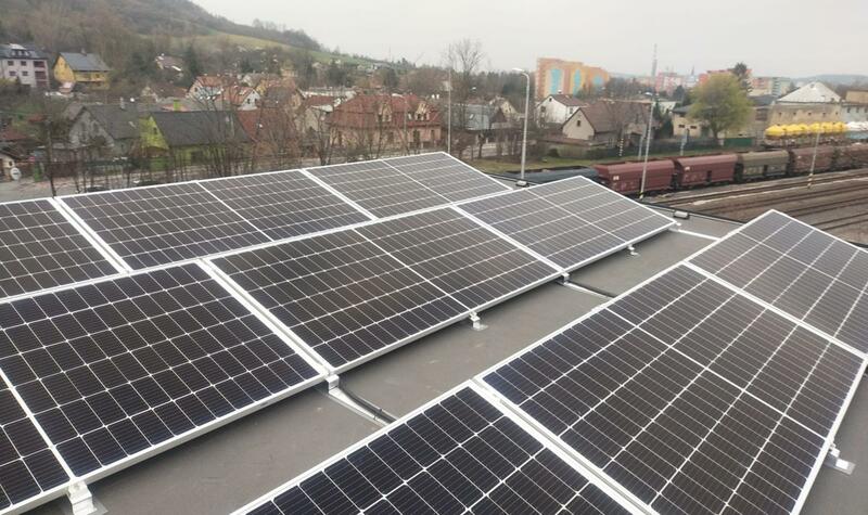 Reference: Fotovoltaická elektrárna s bateriovým úložištěm - Kopřivnice