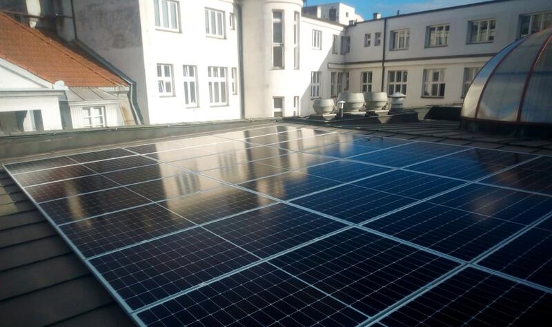 Reference: Solární elektrárna instalovaná v Ostravě 