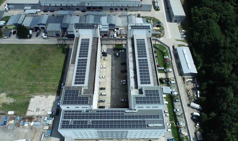 Reference: Instalace fotovoltaiky pro firmu Pharma Park v Brně 