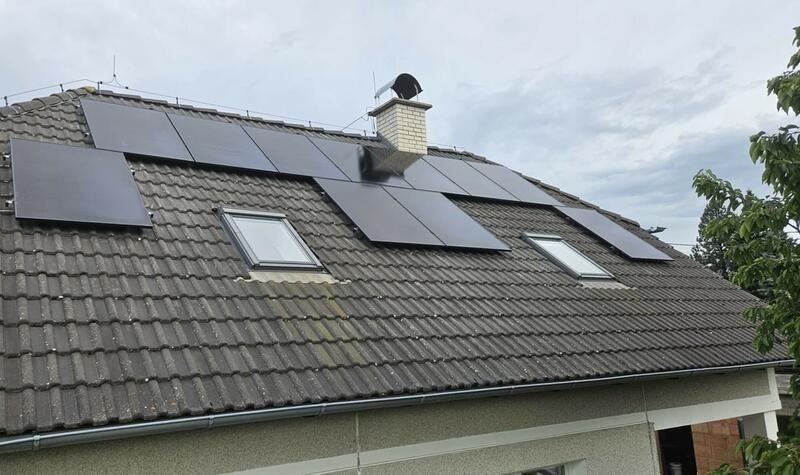 Reference: Solární elektrárna na míru s bateriovým úložištěm o kapacitě 17,75 kWh - Ohrobec