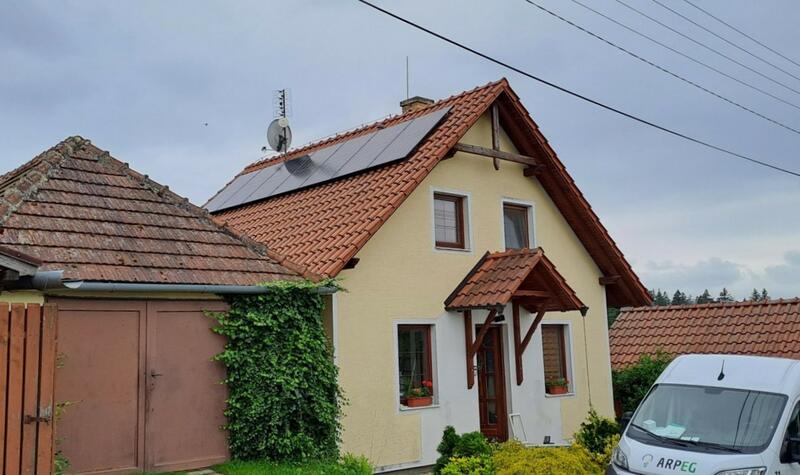 Reference: Fotovoltaika s akumulaci do baterie instalovaná v Prostějovičkách