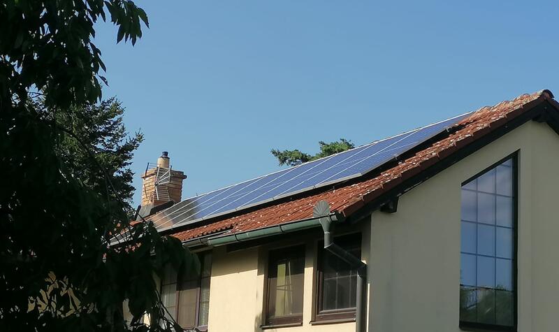 Reference: Fotovoltaická elektrárna na klíč Všestudy 