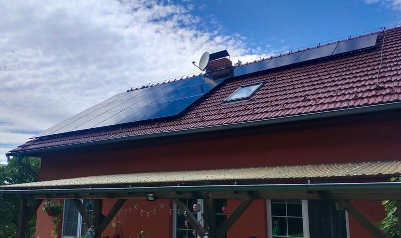 Reference: Solární elektrárna s akumulací do baterie - Hranice 