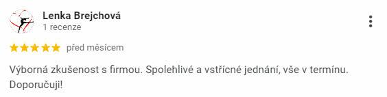 Reakcia klienta na Google #1 Reference: Solární elektrárna s dobíjecí stanici pro elektromobil - Řepice 