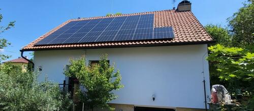 Reference Solární elektrárna na klíč s bateriovým úložištěm - Beroun 