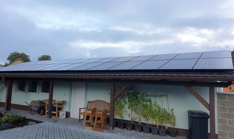 Reference: Fotovoltaické elektrárna s baterii o kapacitě 17,75 kWh - Hustopeče nad Bečvou 