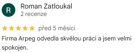 Reakcia klienta na Google #1 Reference: Solární elektrárna s dotaci Nová zelená úsporám - Olomouc 