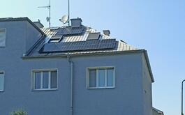 Reference Solární elektrárna s dotaci Nová zelená úsporám - Olomouc