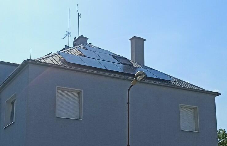 Reference: Solární elektrárna s dotaci Nová zelená úsporám - Olomouc 