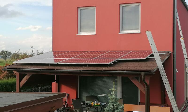 Reference: Solární systém s flexibilním využitím energie - Štěpánkovice 