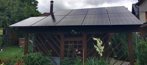 Reference Fotovoltaický systém s bateriovým úložištěm - Bludov 