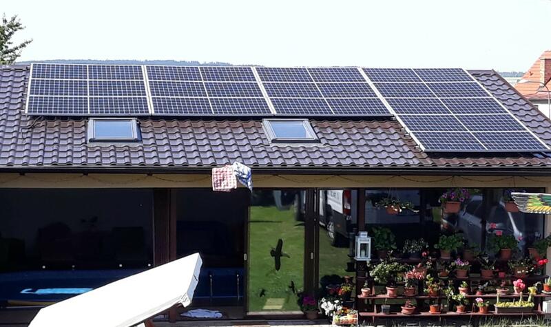 Reference: Fotovoltaická elektrárna na míru s vyřízením dotace - Lukavec 