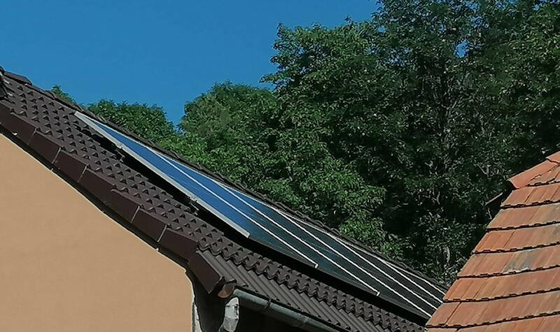 Reference: Fotovoltaická elektrárna s vyřízením dotace Nová zelená úsporám - Stradonice 
