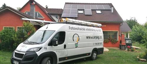 Reference Solární elektrárna na míru s vyřízením dotace - Loucká 
