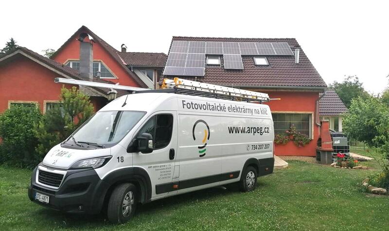 Reference: Solární elektrárna na míru s vyřízením dotace - Loucká 
