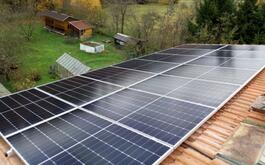 Reference Solární elektrárna na míru s výkonem 9,9 kWp - Rájov