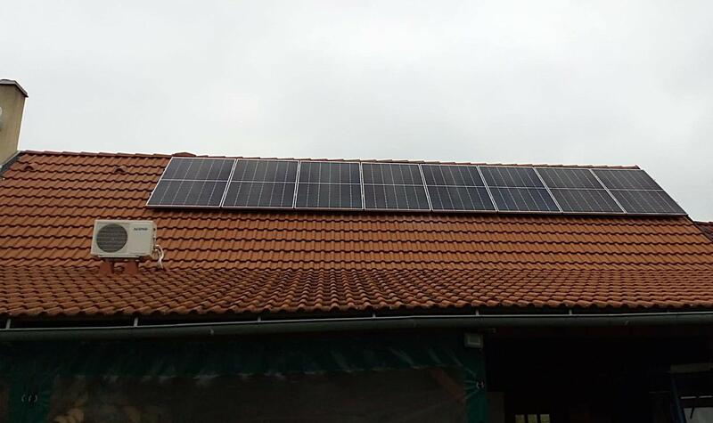 Reference: Solární elektrárna s bateriovým úložištěm o kapacitě 14,2 kWh - Stříbřec-Mníšek