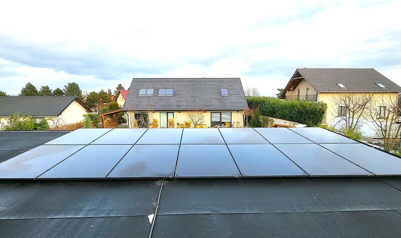 Reference: Solární systém s nabíjením elektromobilů - Dušníky