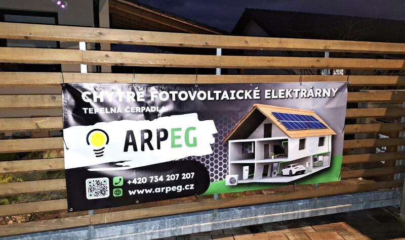 Reference: Solární systém s nabíjením elektromobilů - Dušníky