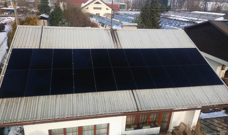 Reference: Solární elektrárna s baterií, wallboxem a GreenBoxem - Frenštát pod Radhoštěm