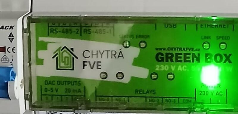Reference: FVE s dobíjecí stanici pro elektromobil a chytrým řízením GreenBox - Olomouc