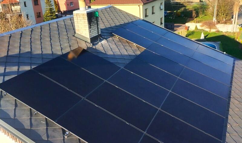Reference: Fotovoltaická elektrárna s řídicí jednotkou Green Box - Vřesina 